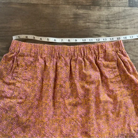 J. crew floral cotton mini skirt - Picture 6 of 6